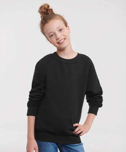 Kids raglan sleeve sweatshirt