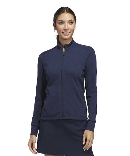 Womens performance texture full-zip jacket