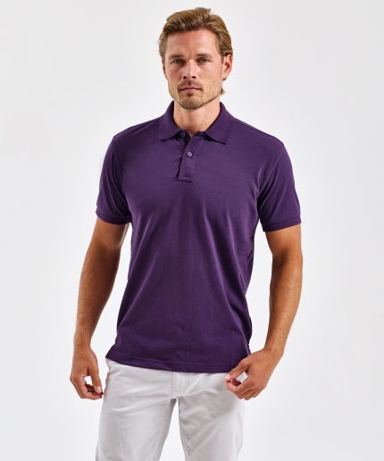 Mens polycotton blend polo