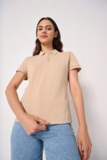 Polo piqué femme – Image 3