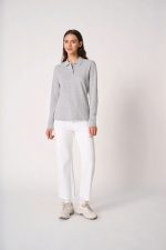 Polo piqué LSL femme – Image 4