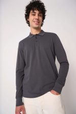 Polo piqué LSL homme – Image 3