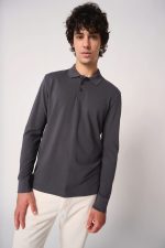 Polo piqué LSL homme – Image 4