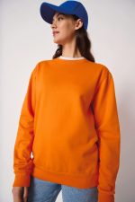 Sweat-shirt col rond unisexe – Image 9