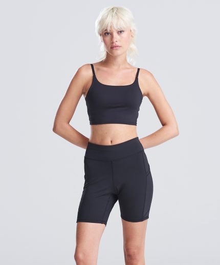 Womens recycled tech shorts