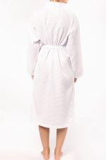 Peignoir kimono nid d'abeille – Image 13