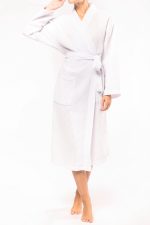 Peignoir kimono nid d'abeille – Image 14