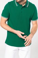 Polo maille piquée manches courtes homme – Image 14