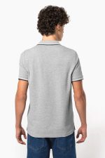 Polo maille piquée manches courtes homme – Image 2