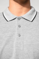 Polo maille piquée manches courtes homme – Image 4