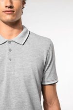 Polo maille piquée manches courtes homme – Image 3
