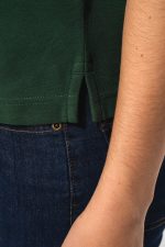Polo femme manches courtes à liserés contrastés – Image 15