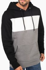 Sweat-shirt tricolore à capuche unisexe – Image 28