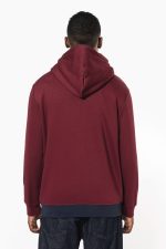 Sweat-shirt tricolore à capuche unisexe – Image 5