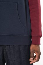 Sweat-shirt tricolore à capuche unisexe – Image 8
