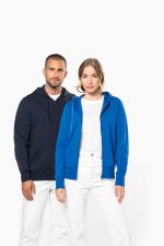 Sweat-shirt écoresponsable zippé à capuche femme – Image 34