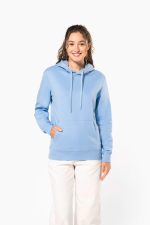 Sweat-shirt recyclé à capuche unisexe – Image 10