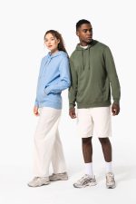 Sweat-shirt recyclé à capuche unisexe – Image 9