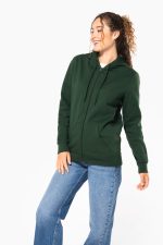 Sweat-shirt recyclé zippé à capuche unisexe – Image 9