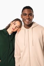 Sweat-shirt recyclé zippé à capuche unisexe – Image 10