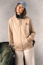 Sweat-shirt recyclé zippé à capuche unisexe – Image 26