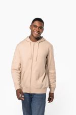 Sweat-shirt recyclé zippé à capuche unisexe – Image 2