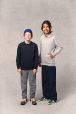 Sweat-shirt recyclé zippé à capuche enfant – Image 14