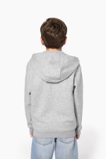 Sweat-shirt recyclé zippé à capuche enfant – Image 2