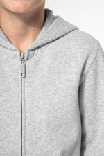 Sweat-shirt recyclé zippé à capuche enfant – Image 5