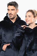 Plaid poncho unisexe – Image 18