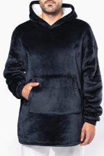 Plaid poncho unisexe – Image 21