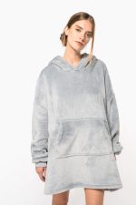 Plaid poncho unisexe – Image 8