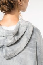 Plaid poncho unisexe – Image 3