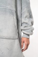 Plaid poncho unisexe – Image 4