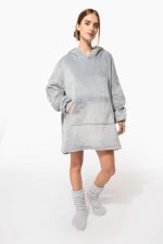 Plaid poncho unisexe – Image 7