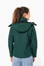 Veste softshell à capuche amovible femme – Image 2