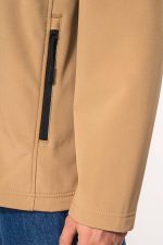 Veste Softshell 3 couches à capuche avec manches amovibles unisexe – Image 10