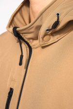 Veste Softshell 3 couches à capuche avec manches amovibles unisexe – Image 11