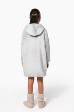 Plaid poncho enfant – Image 3