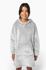 Plaid poncho enfant – Image 2