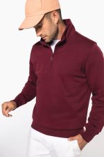 Sweat-shirt col zippé homme – Image 14