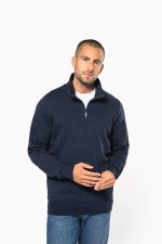 Sweat-shirt col zippé homme – Image 7