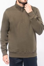 Sweat-shirt col zippé homme – Image 9