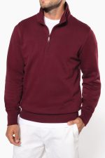 Sweat-shirt col zippé homme – Image 19