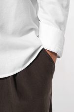 Chemise Oxford lavée manches longues – Image 7