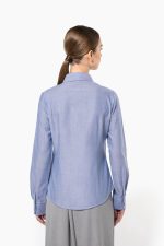 Chemise Oxford manches longues femme – Image 3