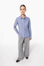 Chemise Oxford manches longues femme – Image 7