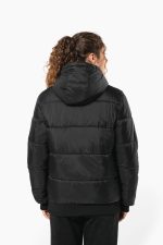 Veste unisexe ripstop recyclée à capuche – Image 3
