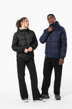Veste unisexe ripstop recyclée à capuche – Image 17