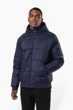 Veste unisexe ripstop recyclée à capuche – Image 4